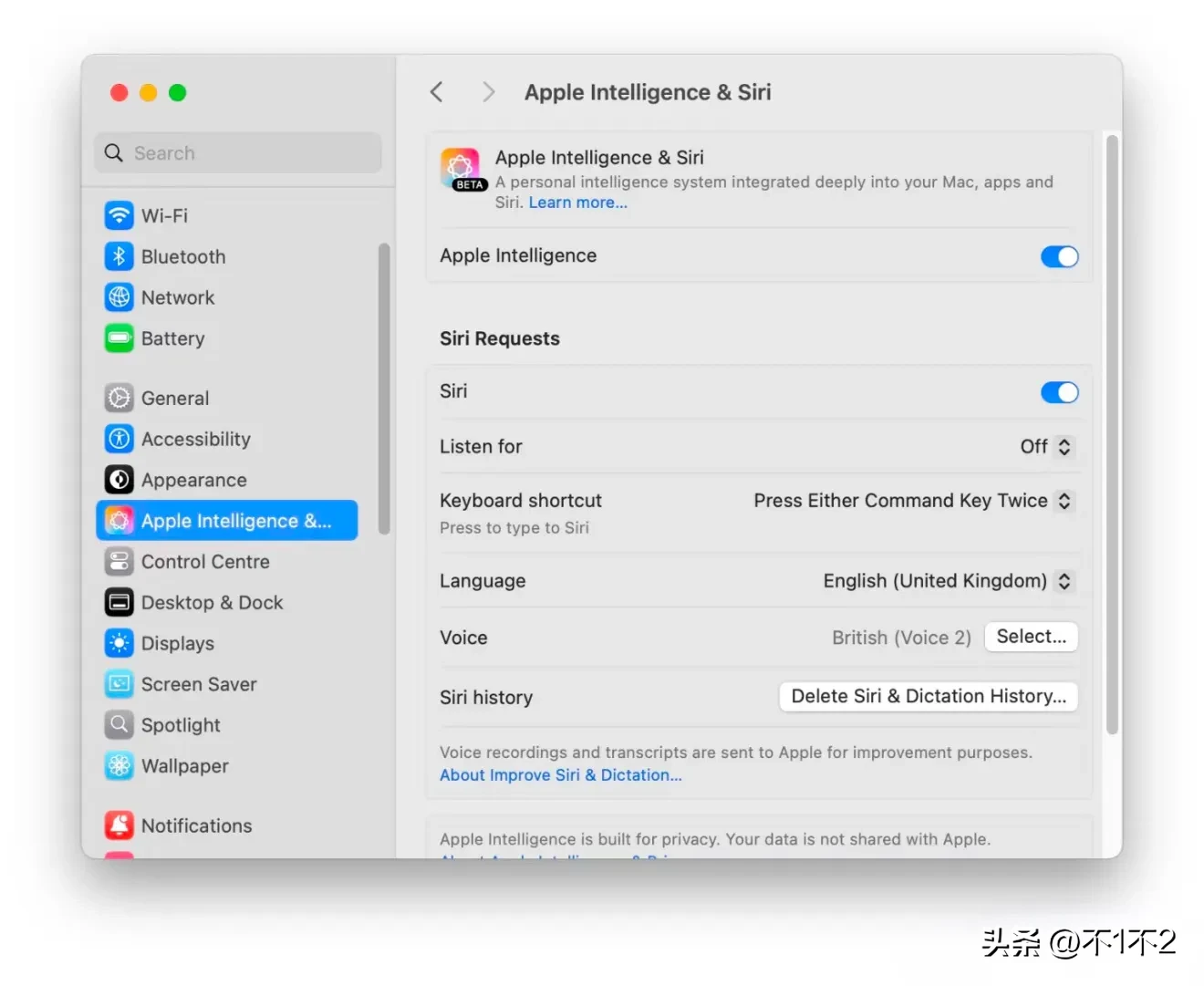 国行Mac开启Apple Intelligence更新教程