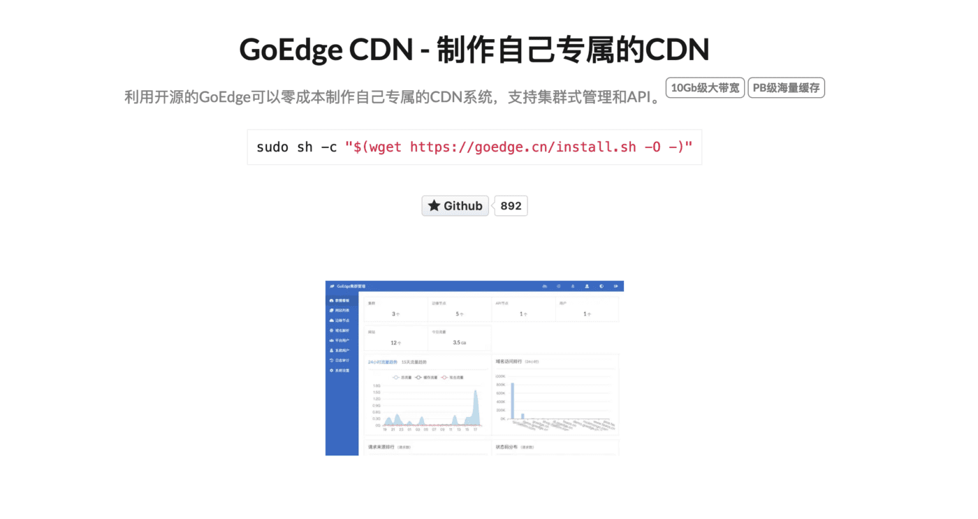 使用Docker快速部署GoEdge 搭建自己专属的CDN服务